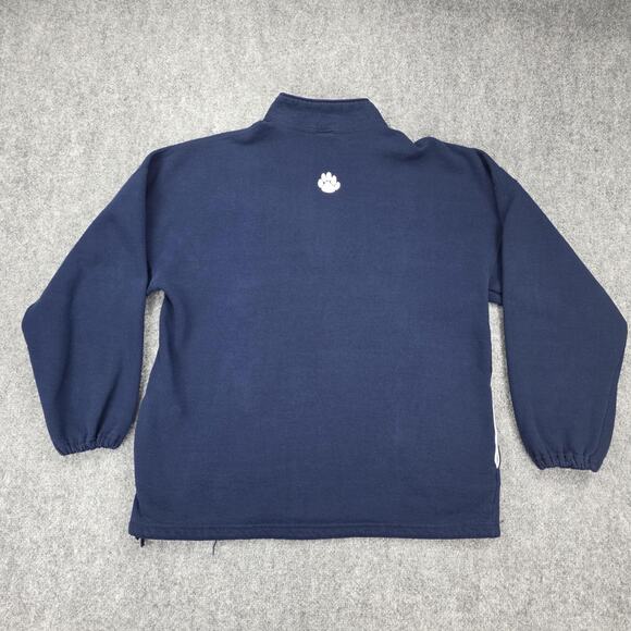 Vintage Penn State Sweatshirt Mens XL Blue 1/4 Zip Russell Athletic Pullover USA - Picture 4 of 16